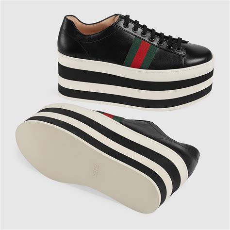 mens gucci platform sneakers vintage|platform gucci sneakers women.